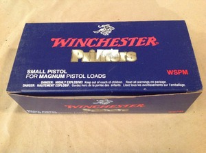 lot 79 image: Winchester Small Pistol Primers for Magum Loads
