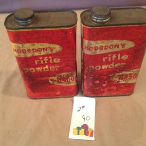 lot 90 image: 2# Hodgdons Rifle Powder