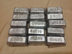 lot 103 image: 30# Lead Ingots