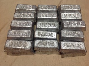 lot 104 image: 30# Lead Ingots