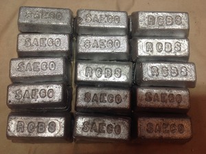 lot 105 image: 30# Lead Ingots