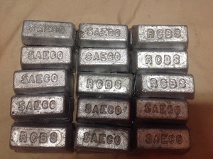 lot 107 image: 30# Lead Ingots