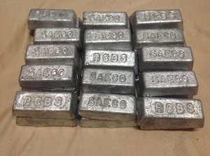 lot 110 image: 30# Lead Ingots