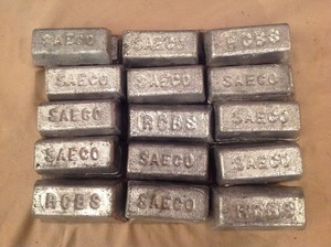 lot 113 image: 30# Lead Ingots