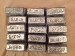 lot 114 image: 30# Lead Ingots