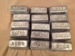 lot 117 image: 30# Lead Ingots