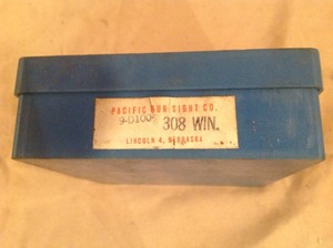 lot 138 image: 308 Win Die Set
