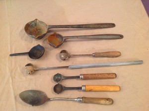 lot 158 image: Bullet Ladles