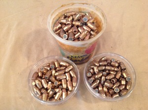 lot 162 image: 10# 9mm Bullets