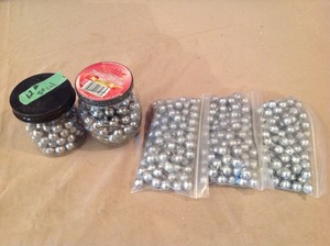 lot 175 image: 12# 50 Cal Lead Balls