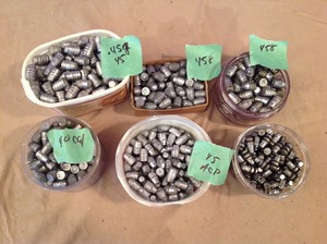 lot 200 image: 25# Assorted Bullets