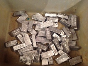 lot 239 image: 60# Lead Ingots