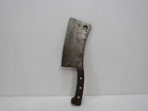 lot 15 image: Old Vintage Butchers Cleaver
