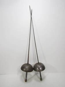 lot 50 image: Pair of Vintage Fencing Swords
