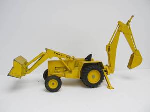 lot 151 image: Large Vintage Ertl FORD 750 Metal Construction Vehicle