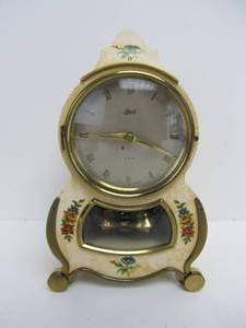 lot 159 image: Vintage German SCHATZ 400 Day Anniversary Clock