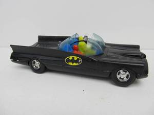 lot 198 image: Vintage 1960s BATMAN Toy Promo Batmobile Car
