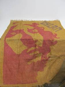 lot 205 image: Large Vintage BOB DYLAN Burlap Concert Poster