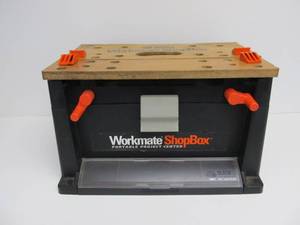 lot 206 image: WorkMate Shop Box Portable Project Center Work Table