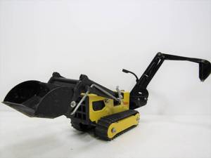 lot 265 image: Vintage Metal TONKA T-6 Back Hoe End Loader