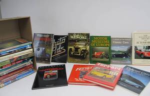 lot 70 image: Large Lot of Coffee Table Books Featuring Classic & Antique Cars