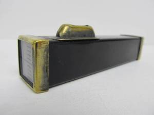 lot 113 image: Vintage Brass Wood Distance Measuring Scope
