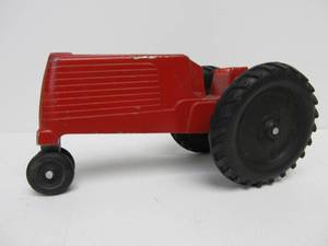 lot 276 image: Vintage 1960s LANSING Slik-Toys Aluminum Tractor Toy