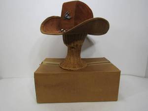 lot 284 image: Unused NOS Vintage Cowboy Hat