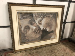 lot 323 image: LARGE Framed Signed Numbered RICHARD FRANKLIN Romanesque Giclee Print