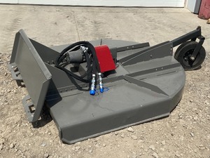 lot 2 image: Skid-Loader Brush Mower