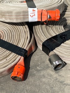 lot 13 image: Lot Of (3) 1.5 x 50ft Fire-Truck Water Hoses