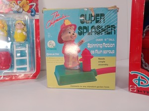 lot 203 image: Vintage  Disney Firefighter Toy Collection