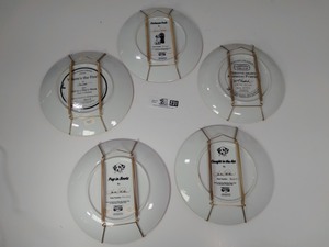 lot 231 image: 5 Firefighter Dalmatian plates