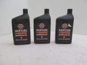 lot 54 image: harley motorcycle oil