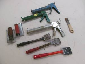 lot 64 image: masonary tools
