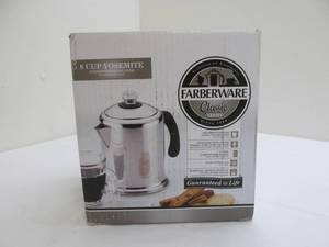 lot 203 image: Farberware coffeepot