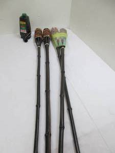 lot 103 image: tiki torches