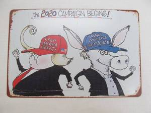 lot 121 image: 2020 Campaign sign