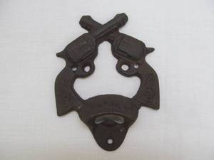 lot 144 image: bottle opener,6  shooters