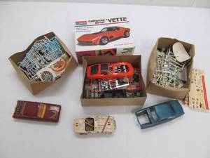 lot 145 image: vintage model car parts