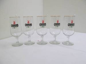 lot 181 image: Heineken glasses