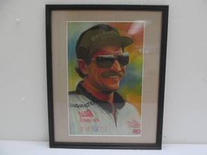lot 231 image: Earnhardt portrait