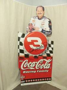 lot 232 image: Earnhardt card board cut out