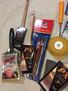 lot 176 image: Painting Supplies Lot