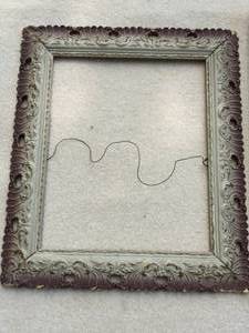 lot 192 image: Two Vintage Wooden Frames