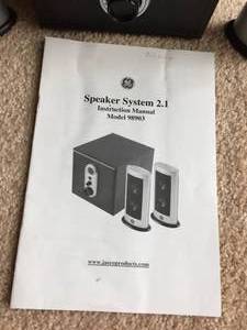 lot 215 image: GE Speaker System