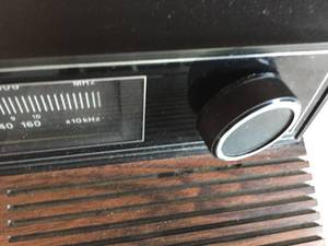 lot 254 image: Sears AMFM Cassette Alarm Clock