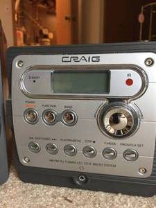 lot 255 image: Craig AMFM PLL Tuning CD-R Micro System