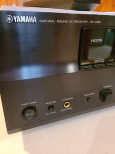 lot 51 image: Yamaha RX-V861 Receiver