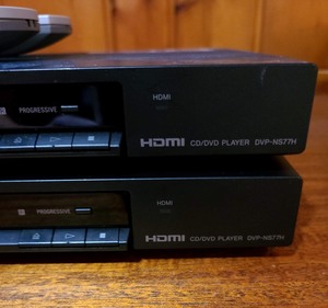 lot 54 image: Pair of Sony DVD Players